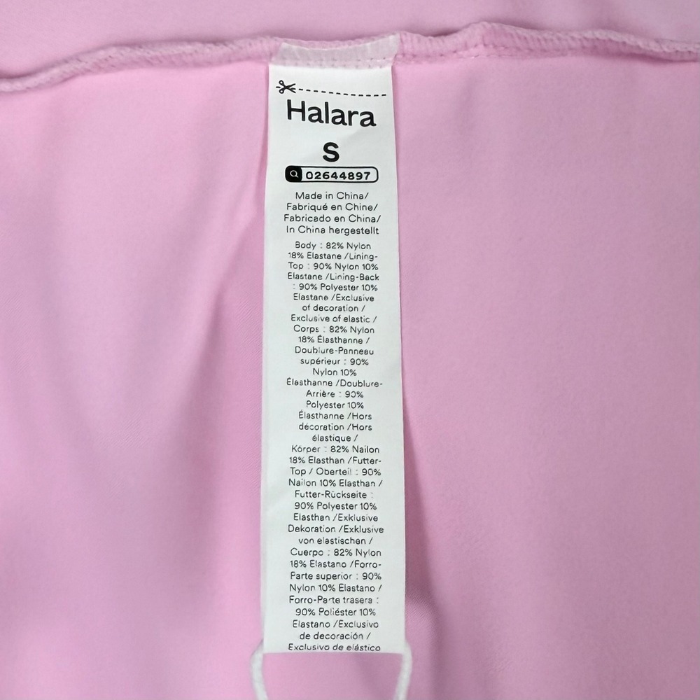 Halara SoftlyZero™ Airy Backless Twisted InstantCool Easy Peezy Dress S Pink - Picture 5 of 9